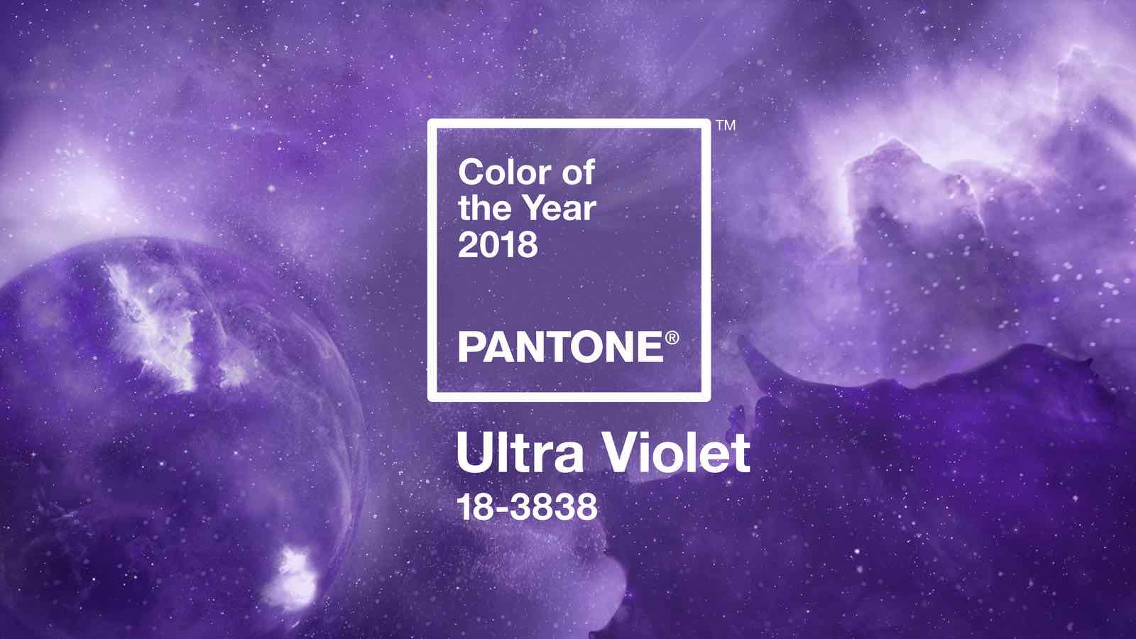 Ultra Violet is the new Black: il Pantone 2018 conquista tutti