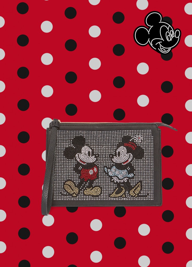 Pochette con strass Mickey Mouse e Minnie OVS