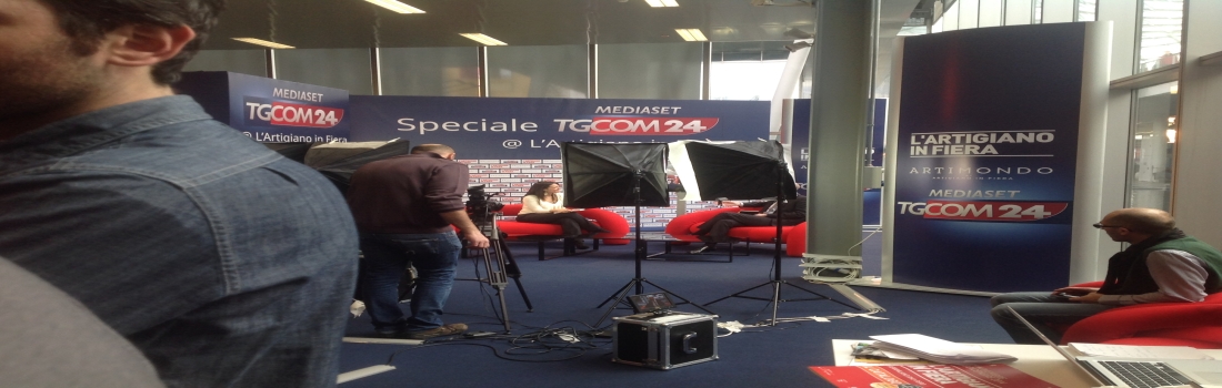 In occasione della Fiera dell’Artigianato racconto a Tgcom24 il mio romanzo