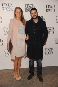 Lola Toscani e un amico