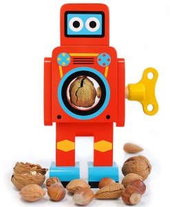 Schiaccianoci a forma di robot di Suck UK