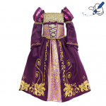 Costume bimbi Rapunzel