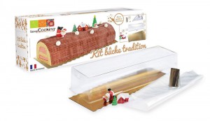 Kit per realizzare tronchetto di Natale di ScrapCooking